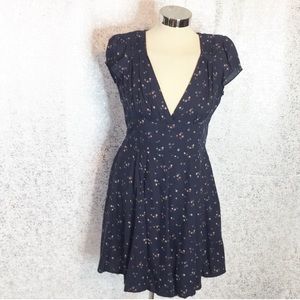 Floral Navy Dress